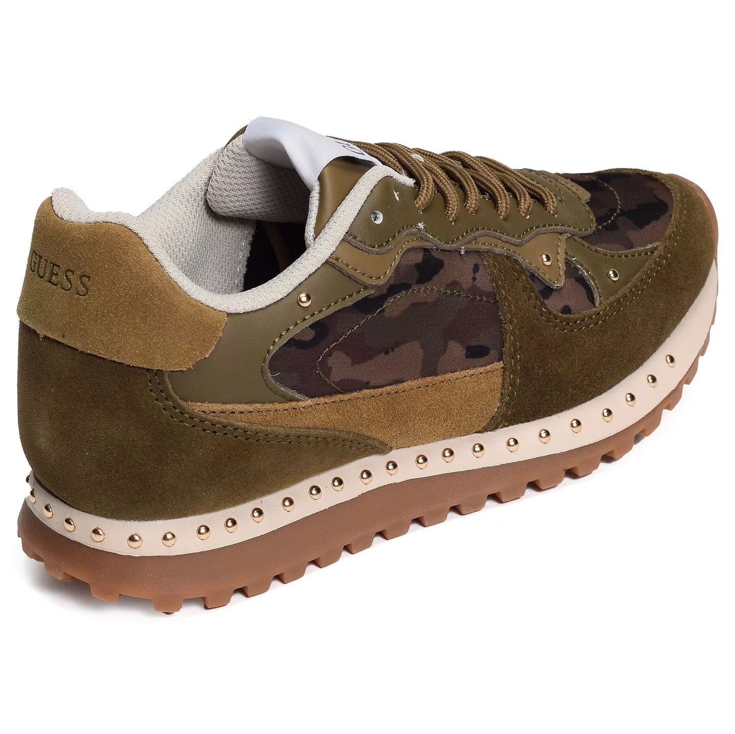 Guess Basket camouflage cuir Vanya Soldier