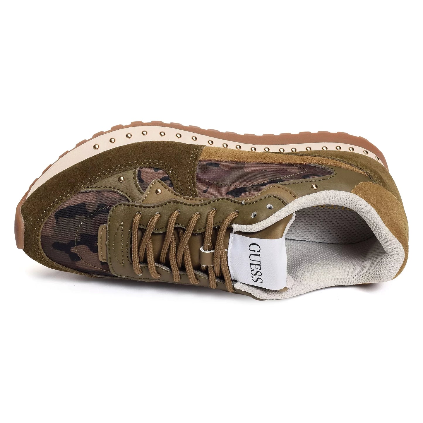 Guess Basket camouflage cuir Vanya Soldier