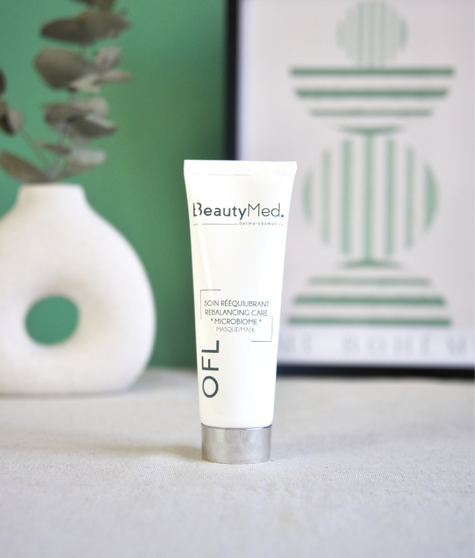 Masque rééquilibrant "Microbiome" (Quantité 32 x 75 ml ou 28 x 250 ml)