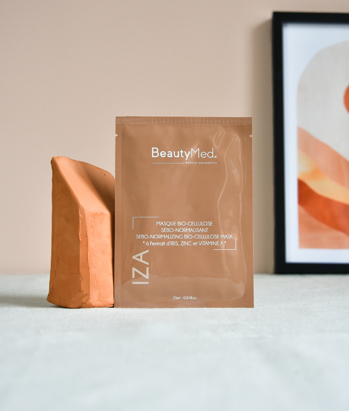 Masque bio-cellulose sébo-normalisant (Quantité 50 x 25 ml)