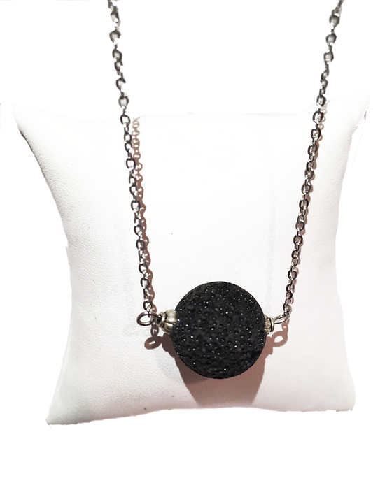 Collier boule de lave