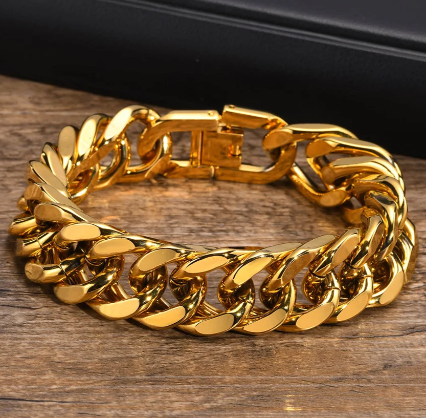 Bracelet maille cubaines