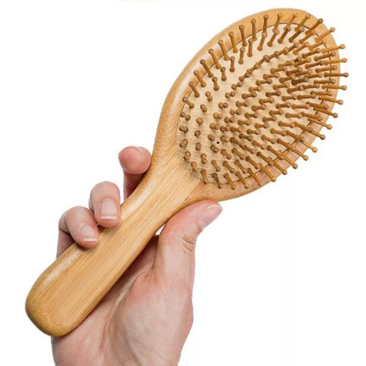 Brosse à cheveu en bambou