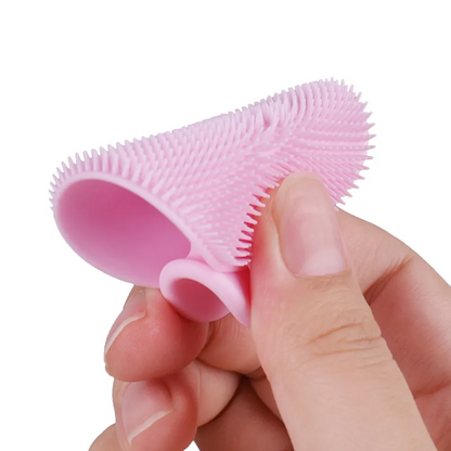 Brosse exfoliante barbe