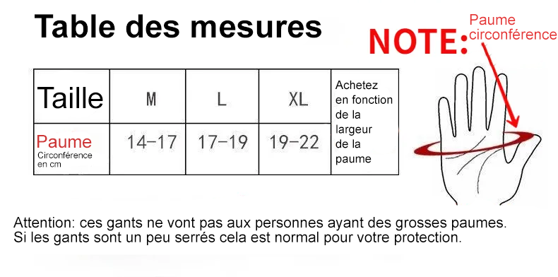 Gants d'entraînement pour musculation