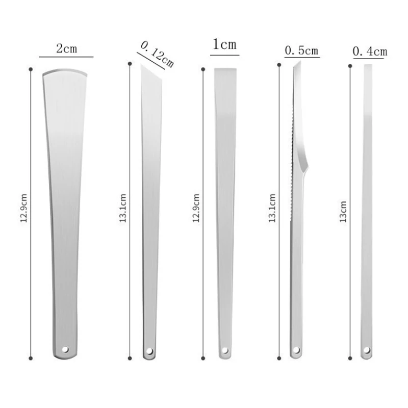 Set de couteaux pédicure 9 pièces