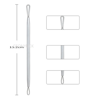 Outil de nettoyage des pores de la peau 11 pièces