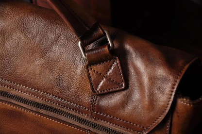 Sacoche Vintage en cuir