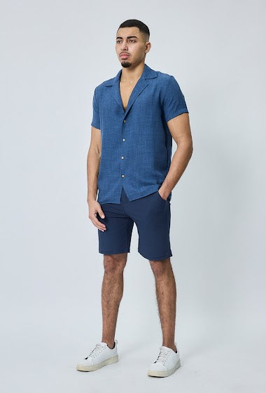 Frilivin Short Chino Blue Whales